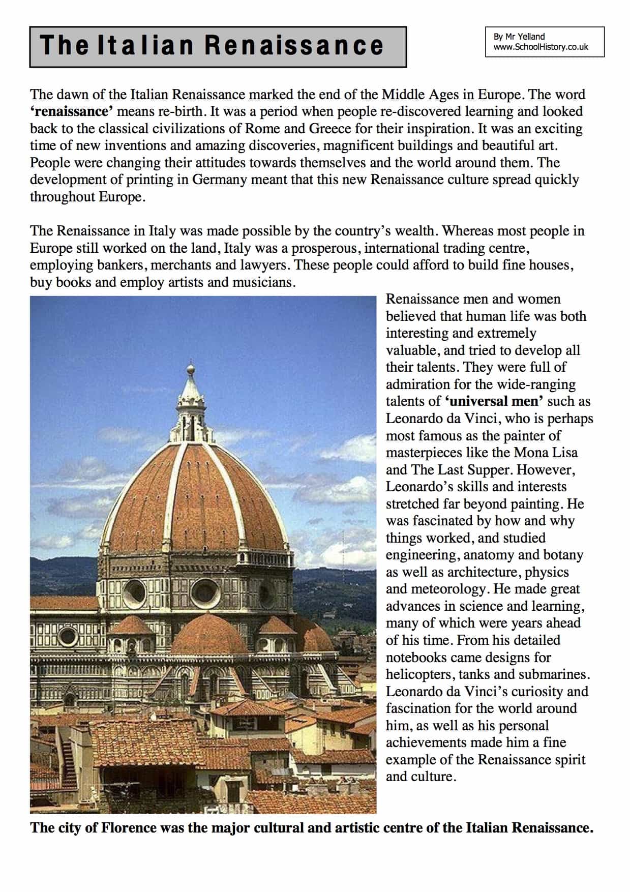 The Civilization Of The Renaissance In Italy PDF Free Download