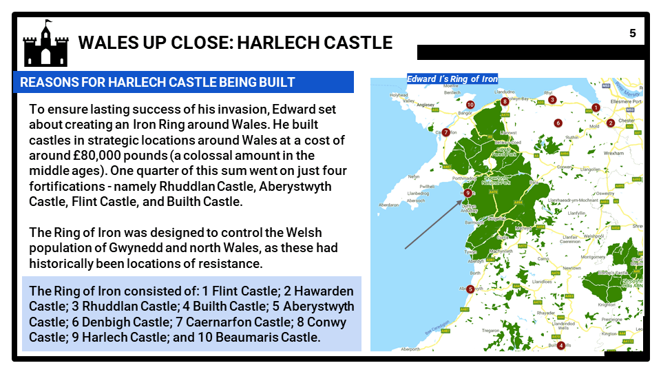 3C_ Historic Environment Harlech Castle, c.1282-1647, Presentation
