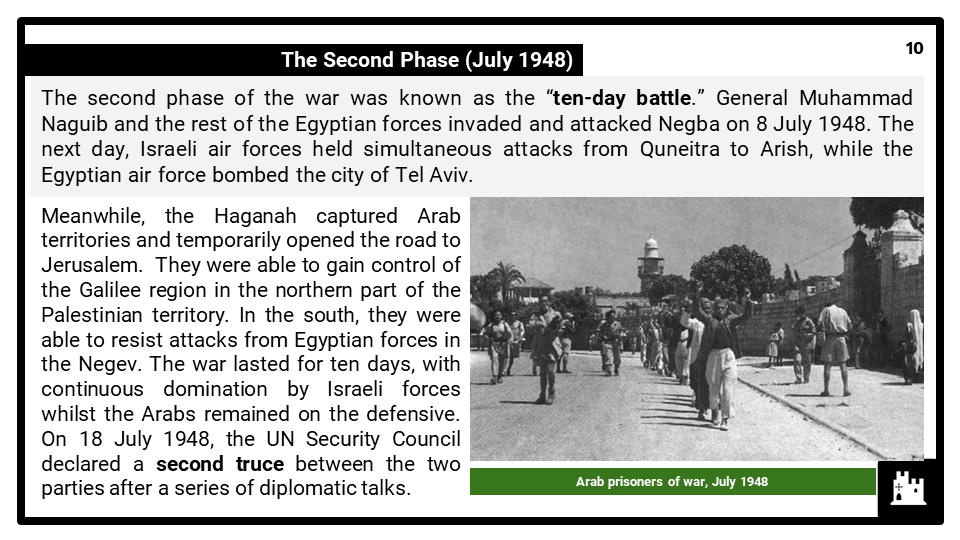 Edexcel Int. B7 The Middle East_ conflict, crisis and change, 1917-2012_2 The creation of Israel, the war of 1948–49 and the Suez Crisis of 1956
