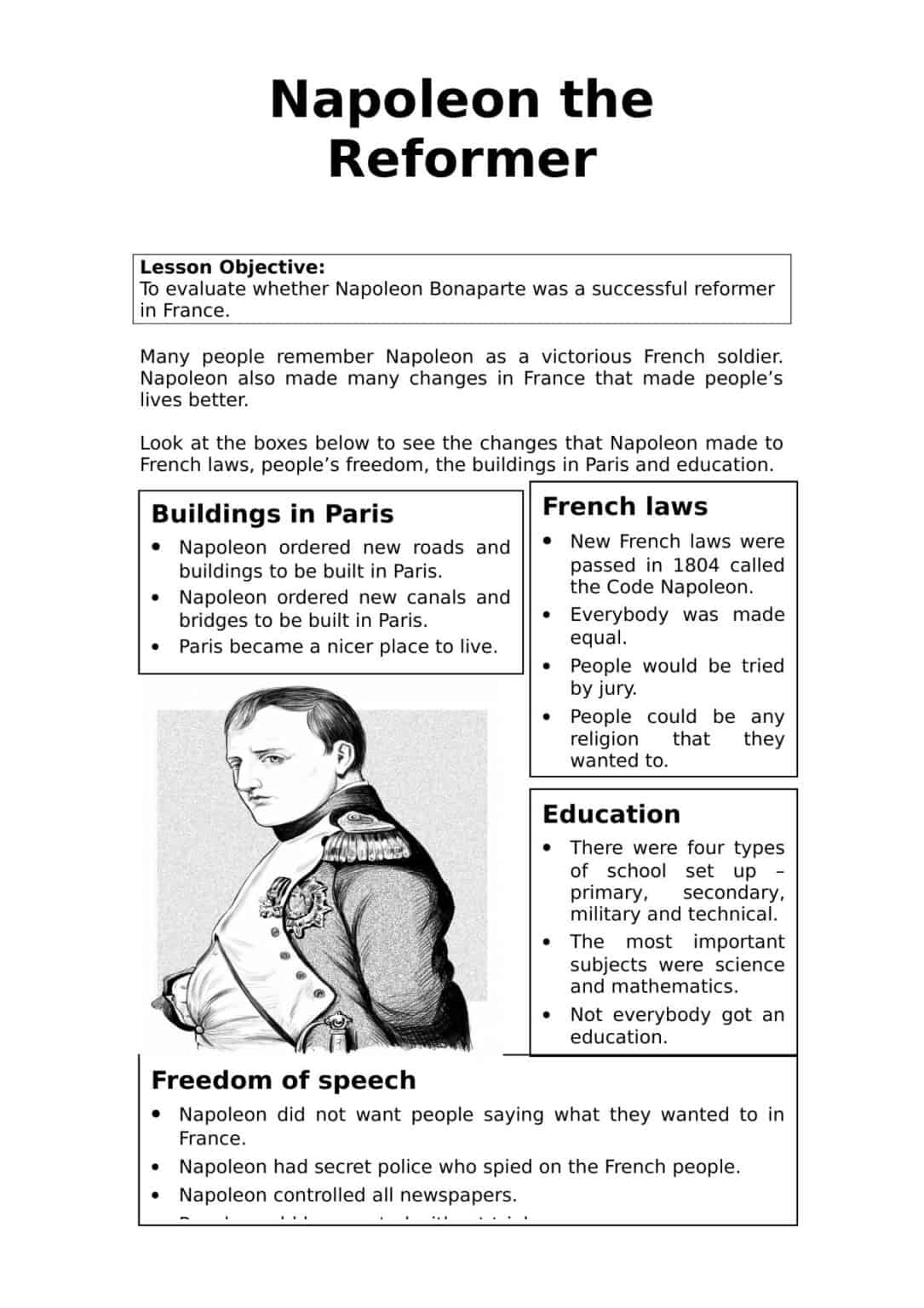 napoleon-the-reformer-worksheet-history-lessons-resources