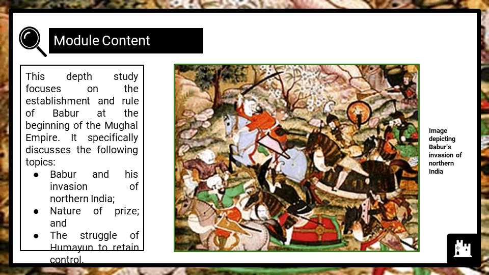 The Mughal Empire OCR B GCSE History 9-1 Lesson Resources