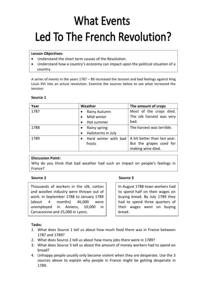 short-term-causes-of-the-french-revolution-worksheet