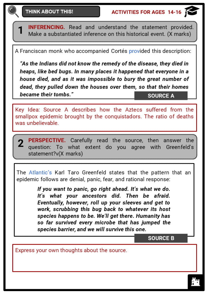 Epidemics and Pandemics in History Student Activities & Answer Guide 4