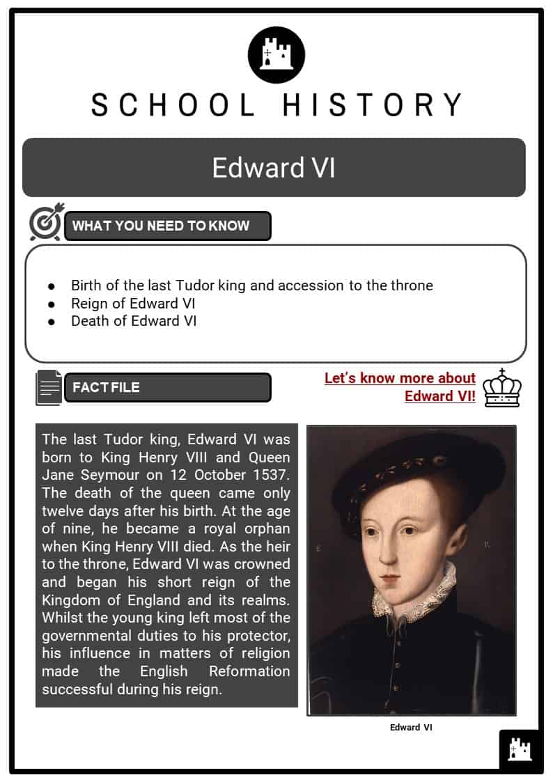 how long did edward vi reign