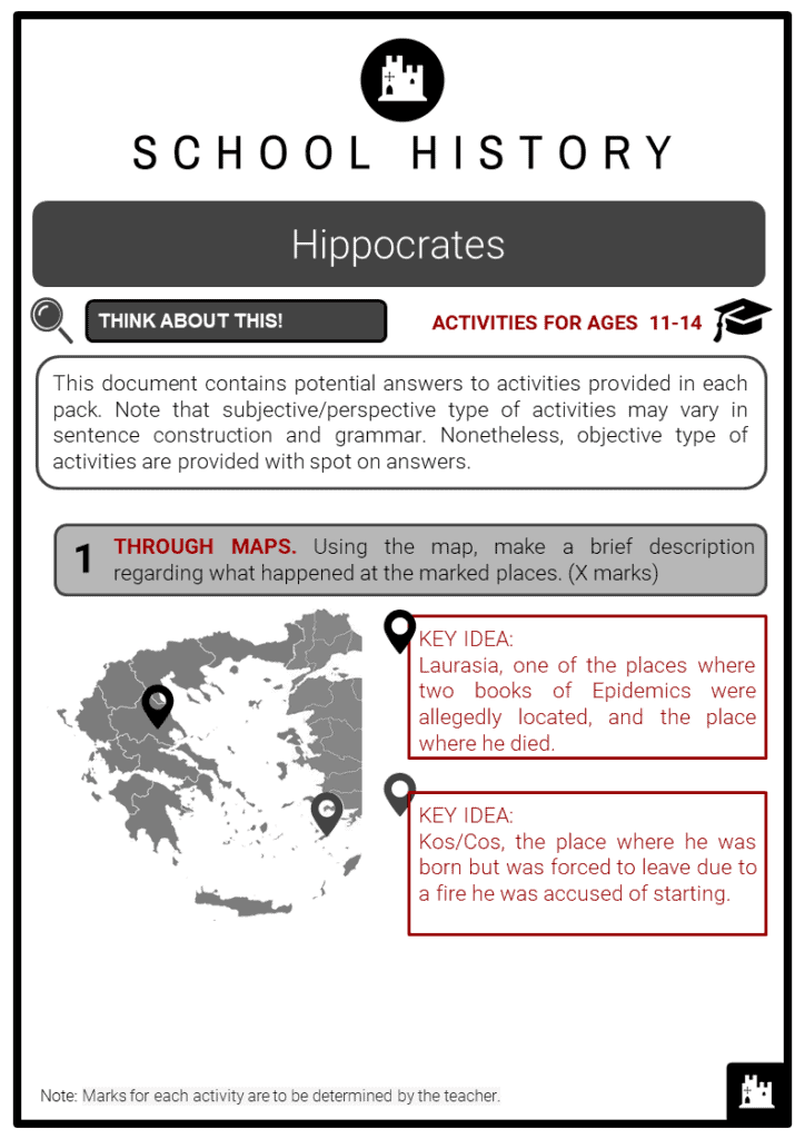 Hippocrates Student Activities & Answer Guide 2