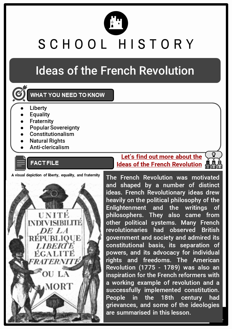 French Revolution Worksheets | KS3 & KS4 Lesson Plans & Resources
