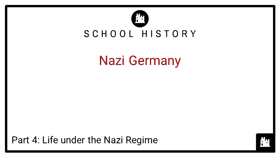 Nazi Germany Course_Part 4_Life under the Nazi Regime