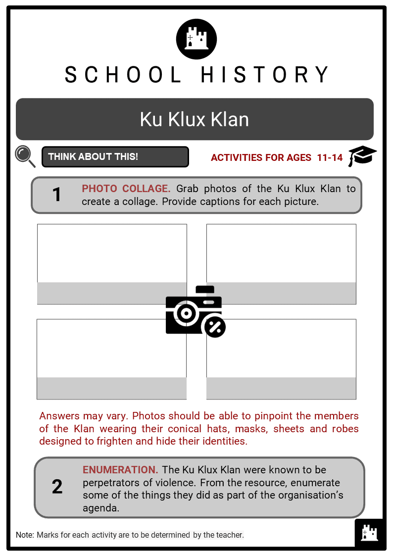 Ku Klux Clan Analysis