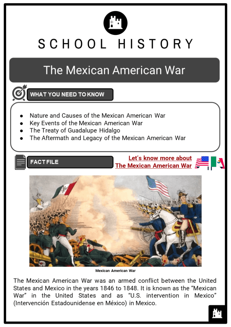 the-mexican-american-war-facts-worksheets-causes-key-events