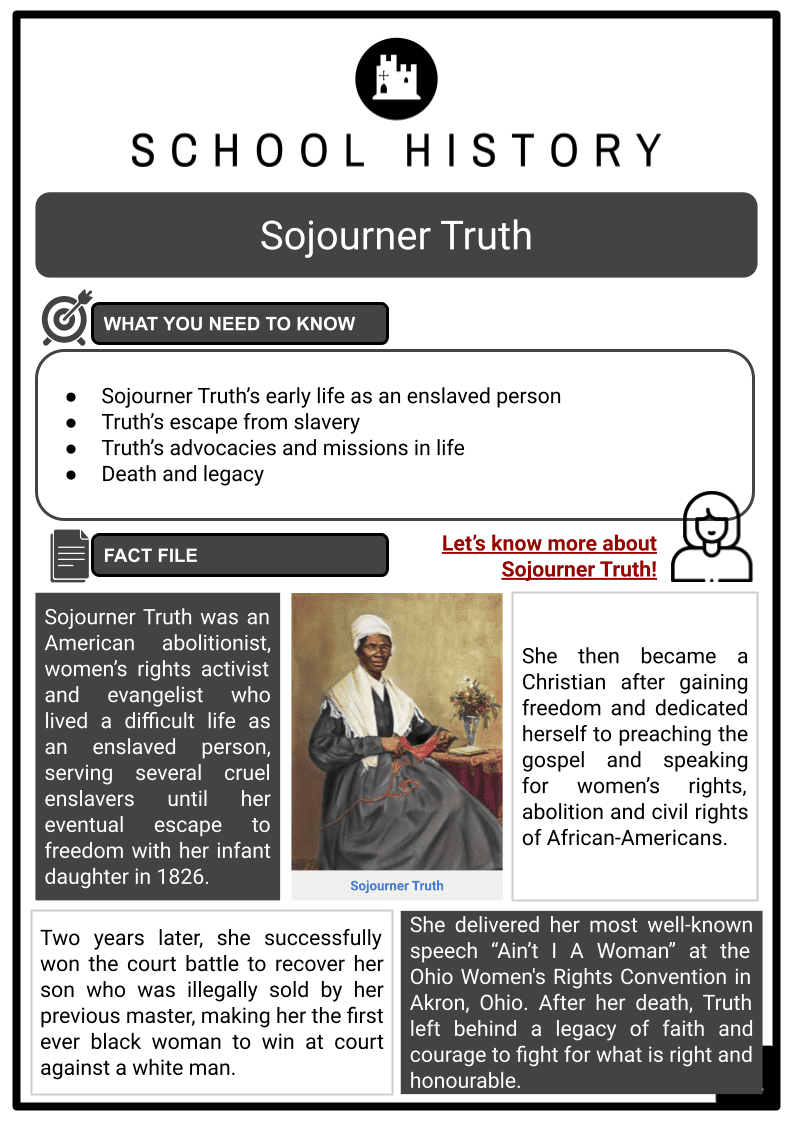 sojourner truth definition essay