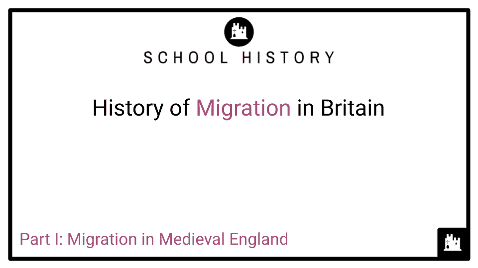 History of Migration in Britain Course_Part I