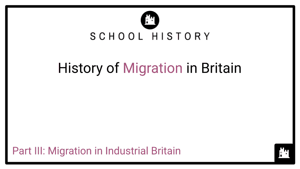 History of Migration in Britain Course_Part III