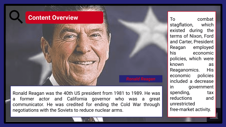 A Level Reaganomics, 1981-1989 Presentation 1