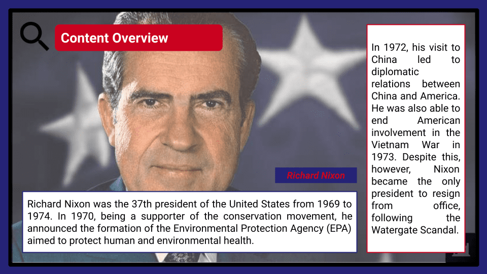 A Level The Richard Nixon Presidency, 1968-1974 Presentation 1
