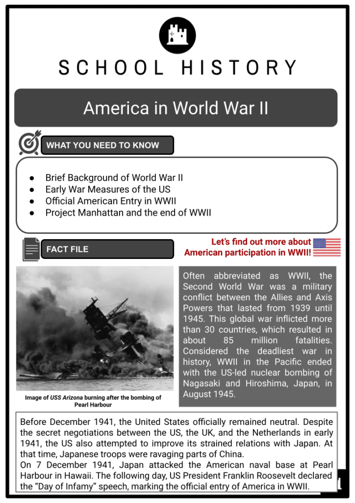 America in World War II Resource 1