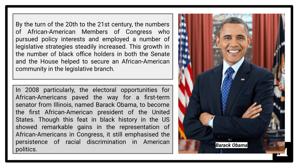 A Level Obama's campaign for presidency, 2000-2009 Presentation 2