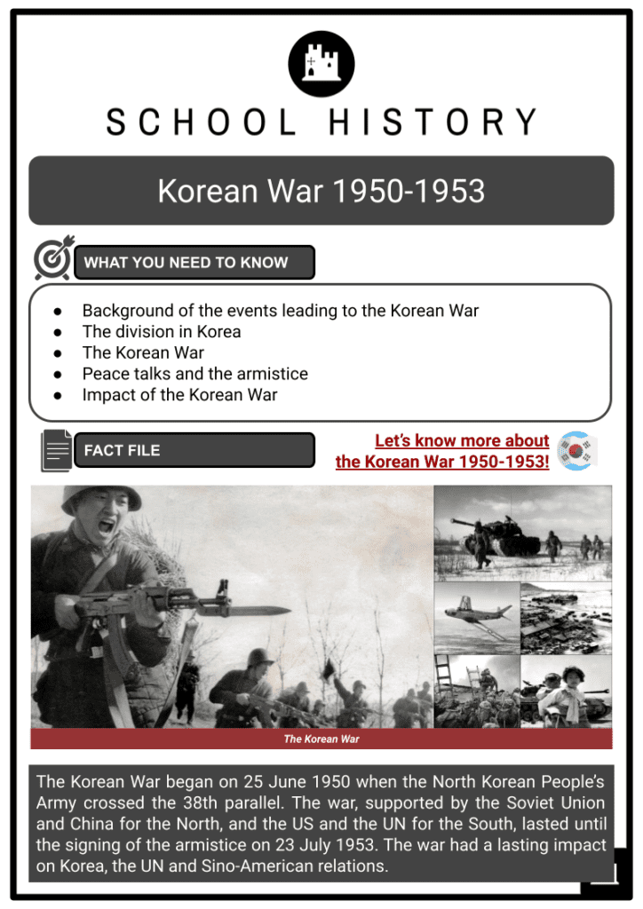 Korean War 1950-1953 Resource 1