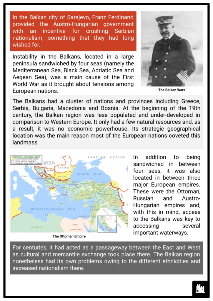 The Balkans & WW1 Resource 2