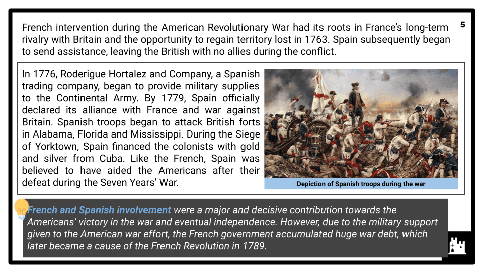 American Revolution, 1770-83