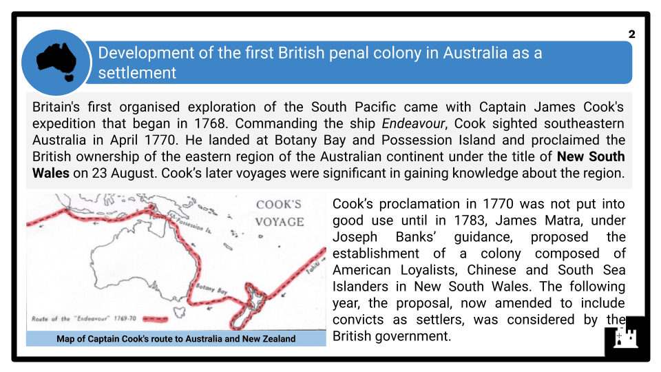 British Australia, 1788-1829