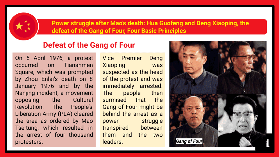 A Level The PRC under Deng Xiaoping, 1976-1997 Presentation 1