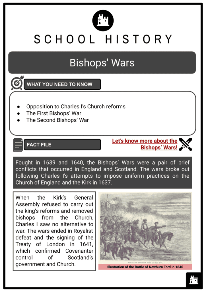 Bishops' Wars Resource 1