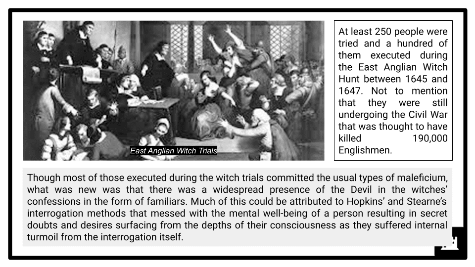 A Level Matthew Hopkins and the East Anglian witch craze, 1645-47 Presentation 4