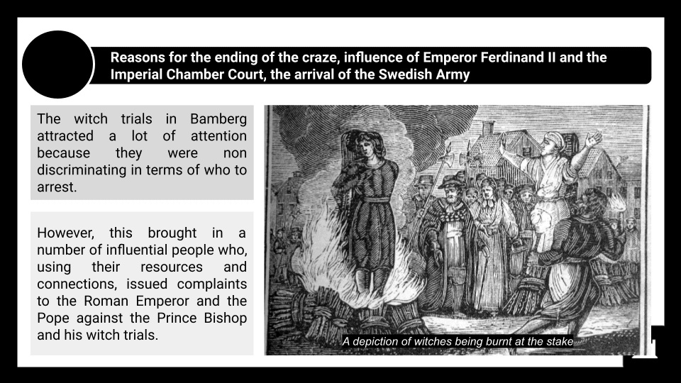 A Level The Great Witch Hunt, in Bamberg, Germany, 1623-32 Presentation 3
