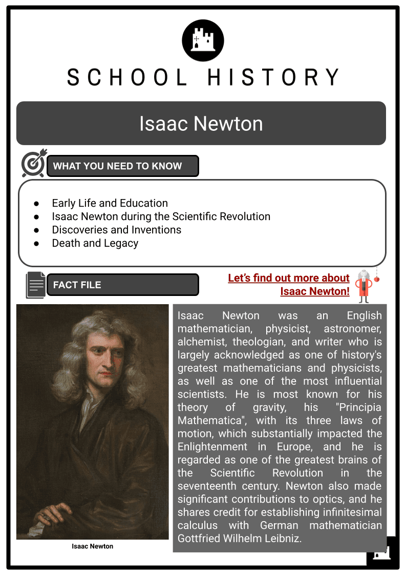 biography facts about isaac newton