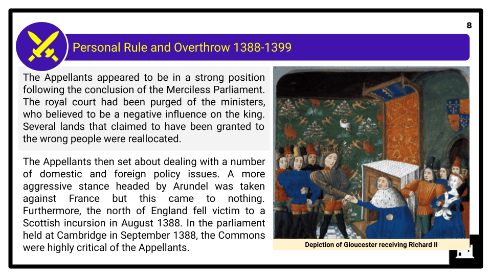 A Level Richard II, 1377-1399 Presentation 3