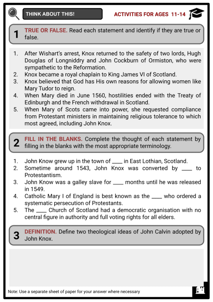 John Knox Activity & Answer Guide 1 png