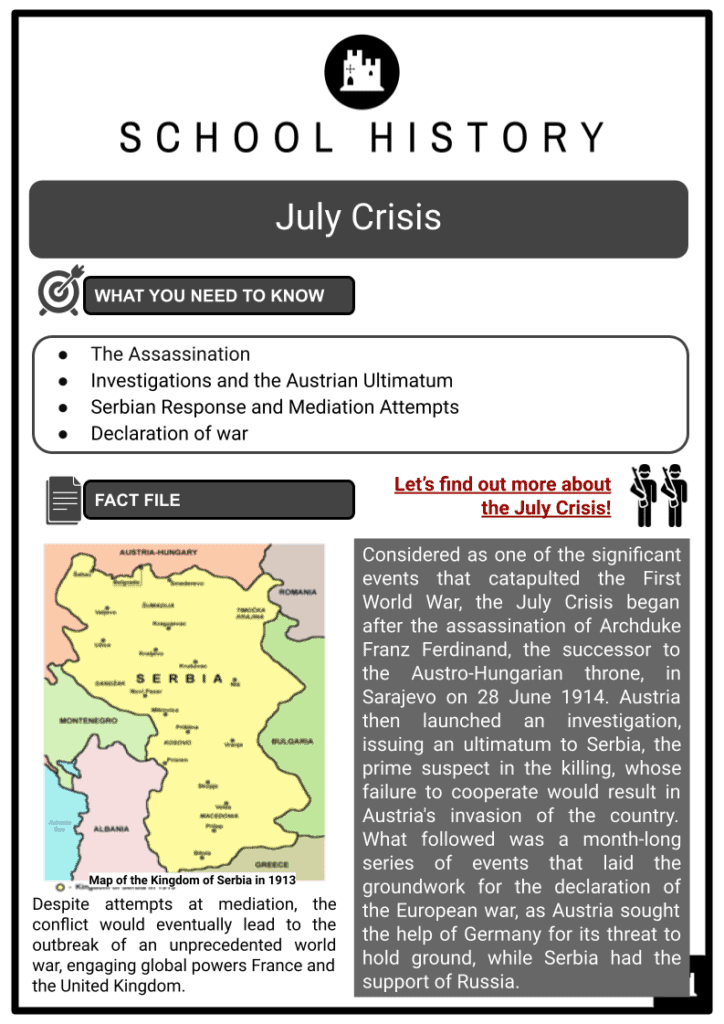 July Crisis Resource 1