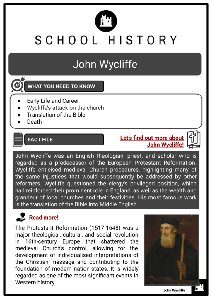 John Wycliffe Resource 1