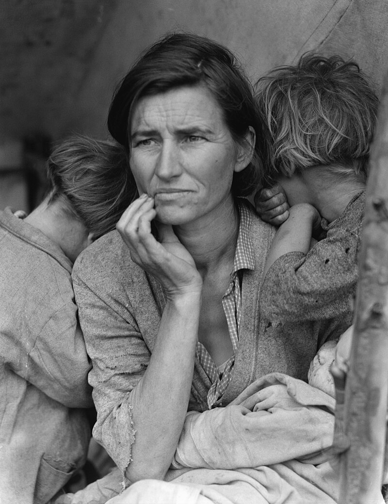 Migrant Mother by Dorothea Lange, March 1936 