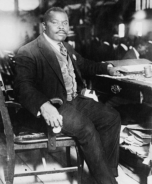 Portrait of Marcus Garvey