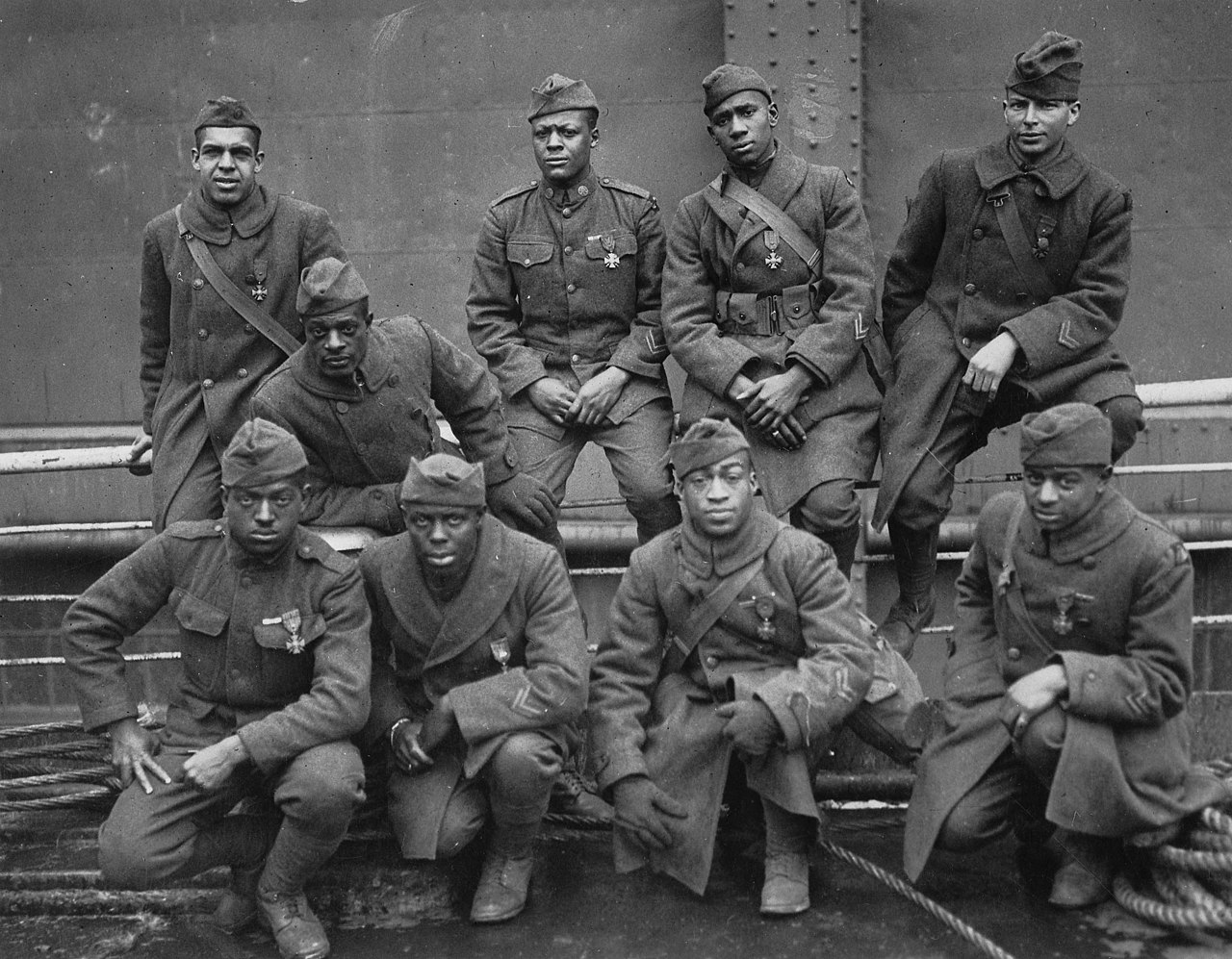 African-American WWI soldiers