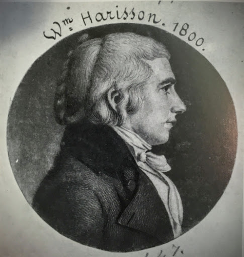 Harrison as a member of the House of Representatives