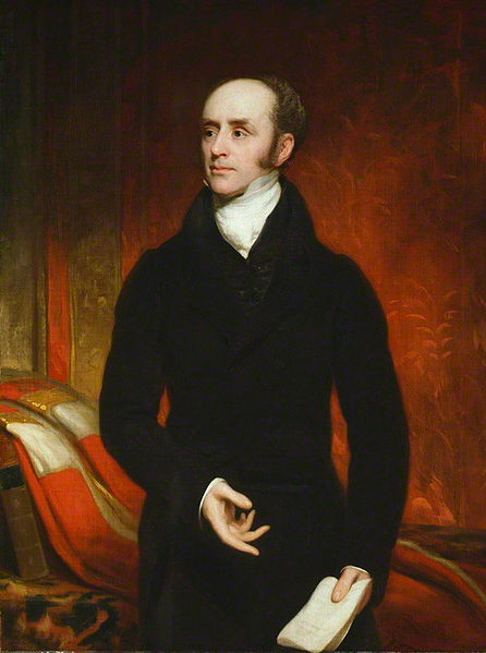 Portrait of Charles Grey, the second Earl Grey, who served as the Prime Minister of Great Britain