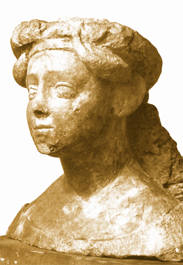 Bust of Margaret I of Denmark