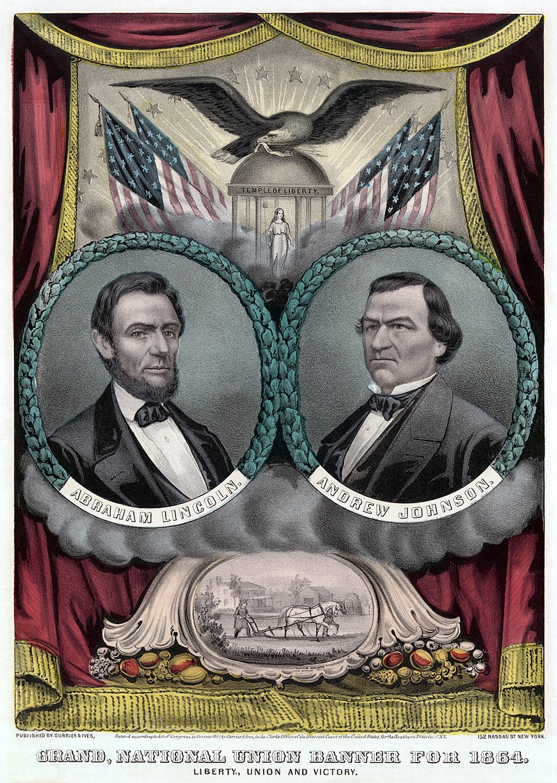 Lincoln-Johnson Poster