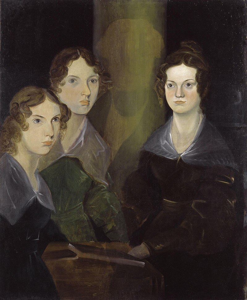 Portrait of Anne, Emily and Charlotte by Branwell Brontë, c.1834