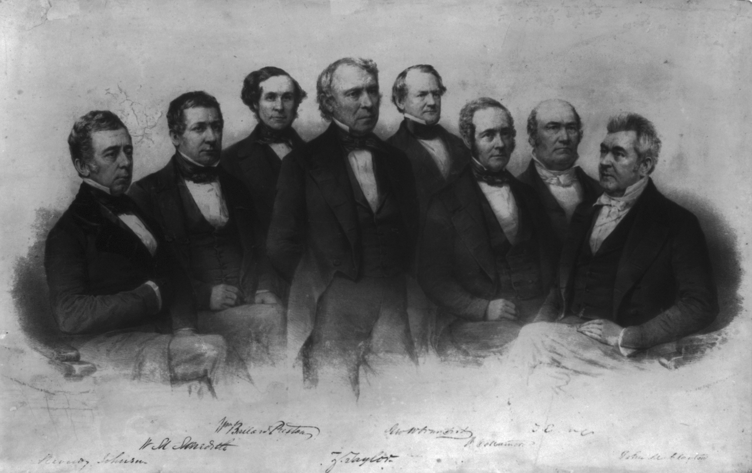 Zachary Taylor and his cabinet