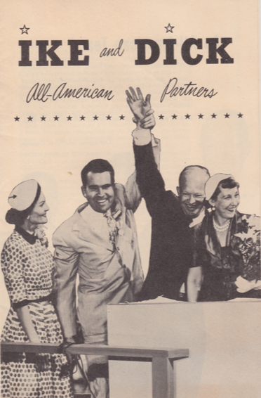 Campaign brochure for the 1952 campaign.