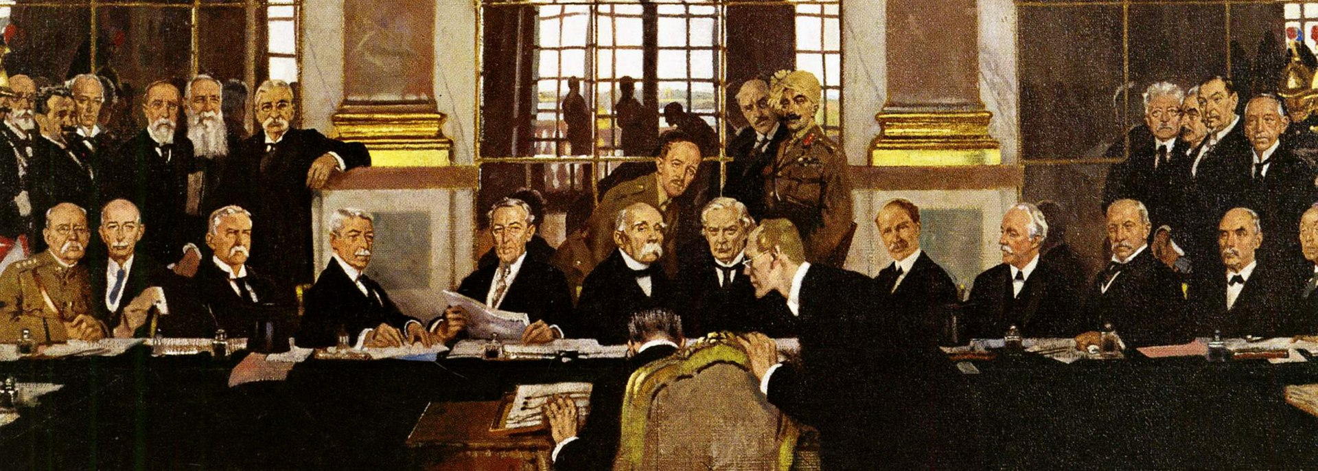 Signing of the treaty